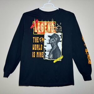 3Forty Nipsey Hussle Legend ‘The World is Mine’ Long Sleeve T-Shirt Medium